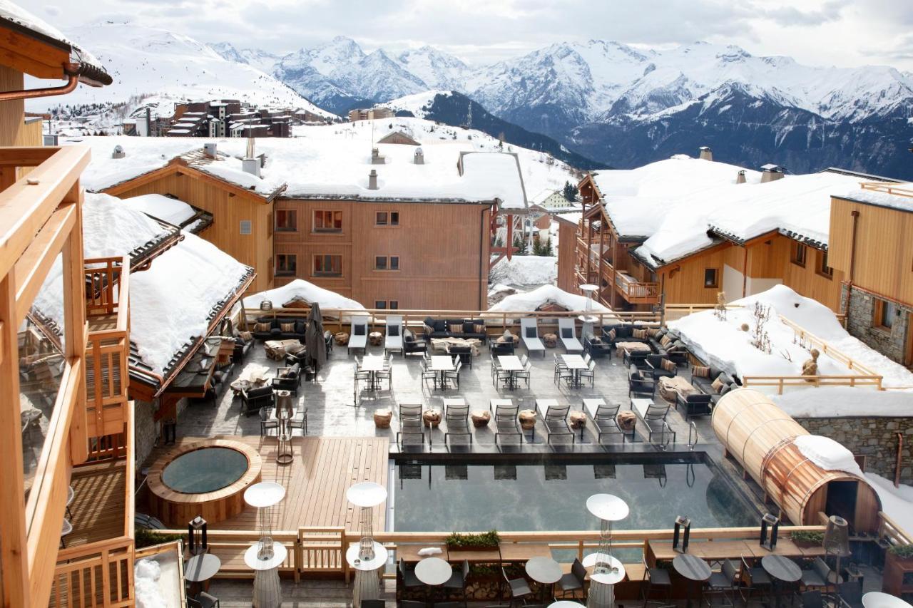 Grandes Rousses Hotel & Spa Alpe d'Huez Dış mekan fotoğraf Courchevel 1850