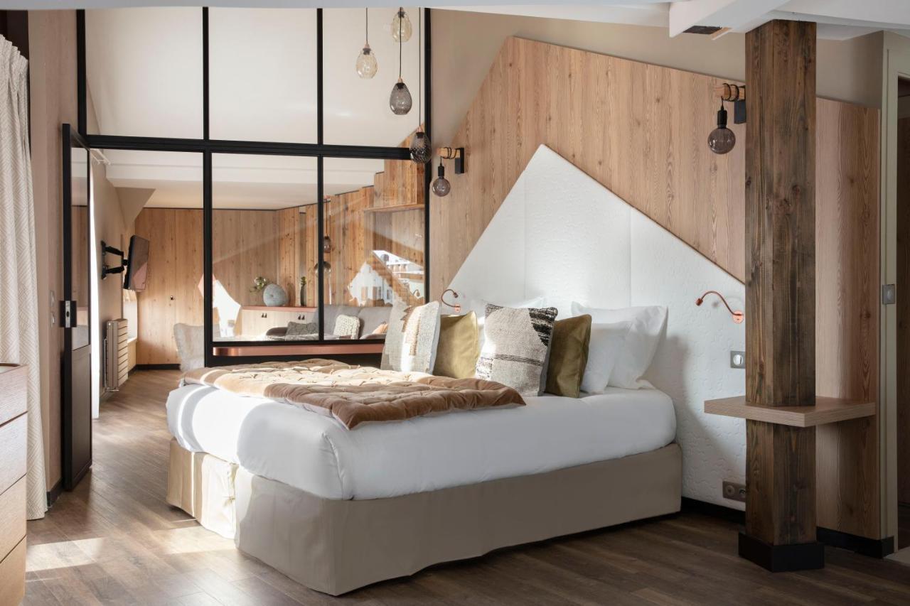 Grandes Rousses Hotel & Spa Alpe d'Huez Dış mekan fotoğraf A room at the hotel