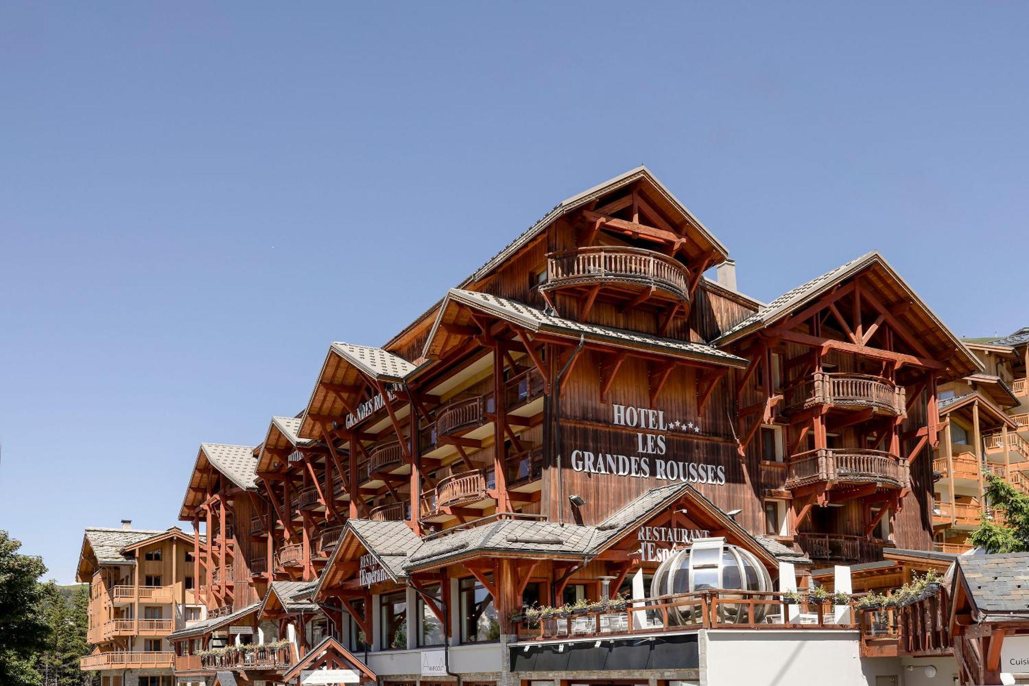 Grandes Rousses Hotel & Spa Alpe d'Huez Dış mekan fotoğraf Les Saisies