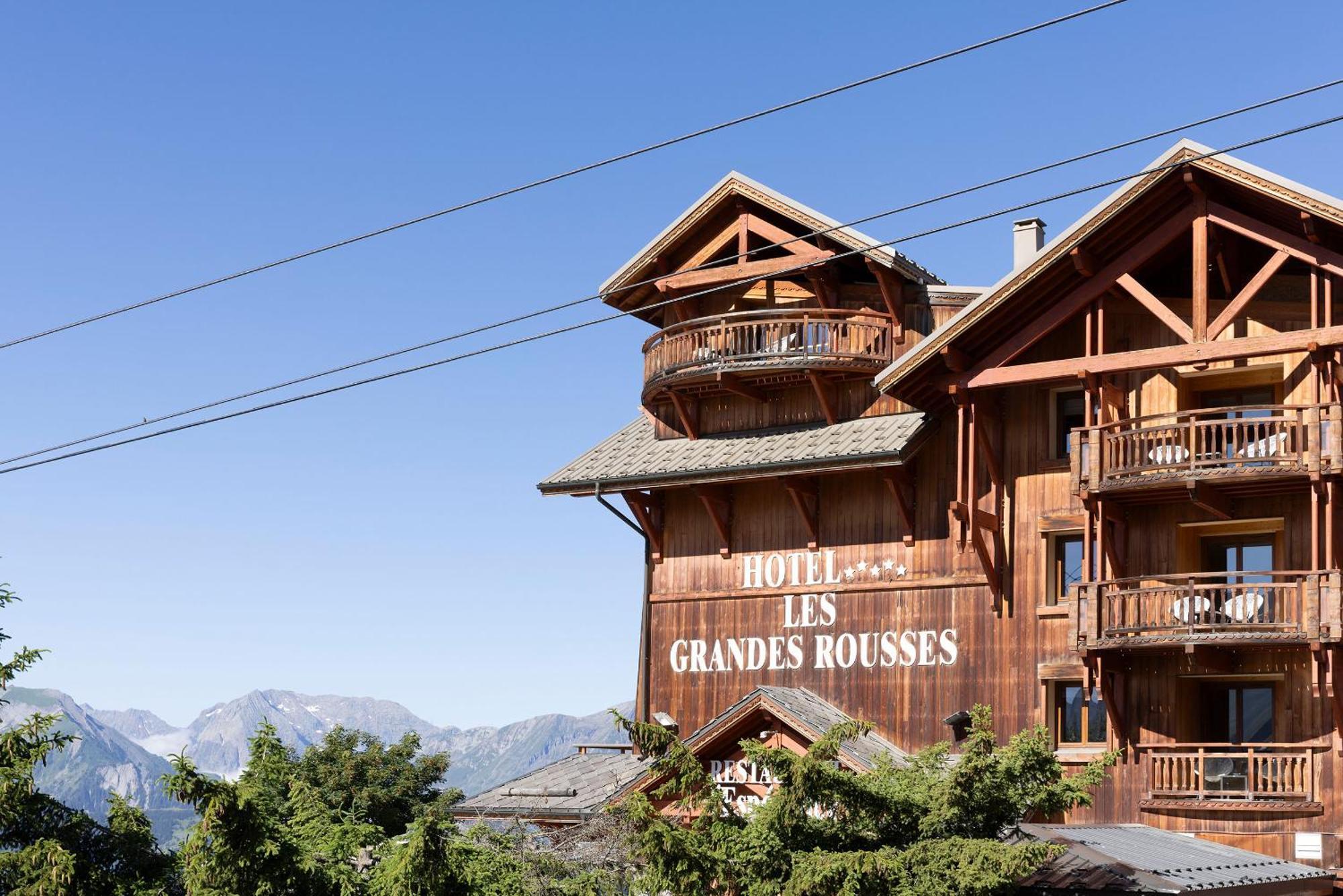 Grandes Rousses Hotel & Spa Alpe d'Huez Dış mekan fotoğraf
