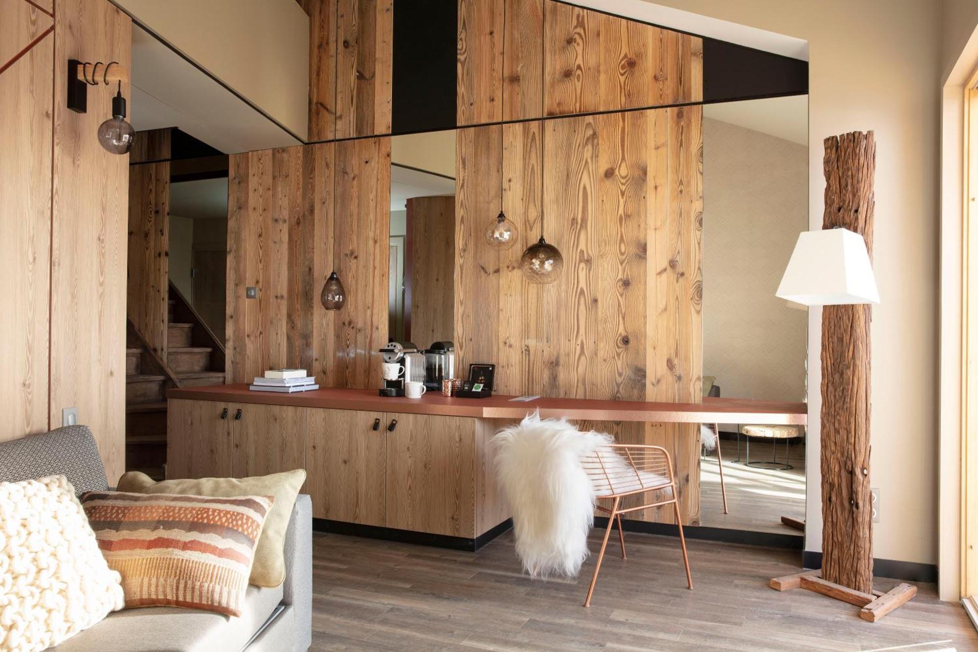 Grandes Rousses Hotel & Spa Alpe d'Huez Dış mekan fotoğraf Interior of a chalet